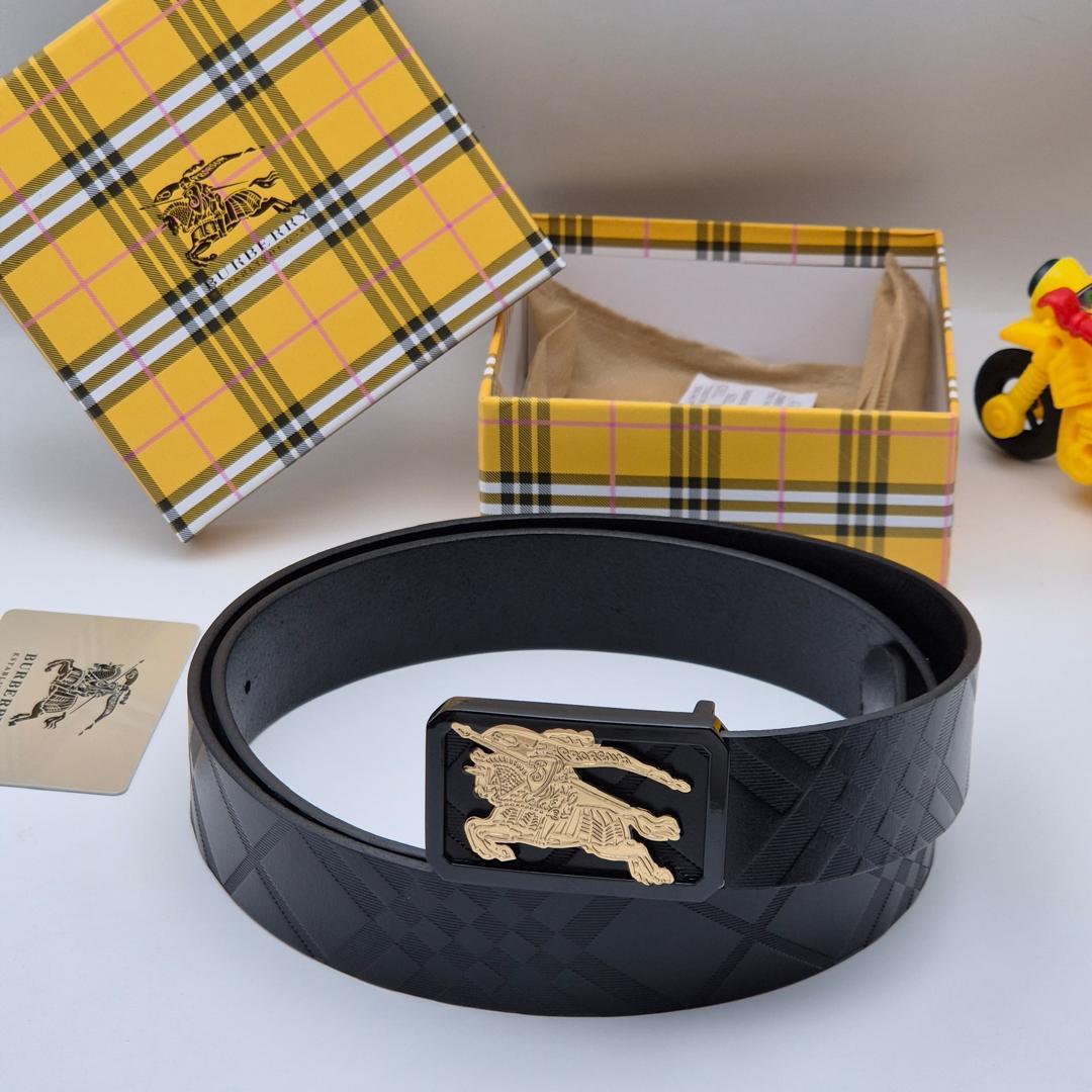 BURBERRY BELT BLACK